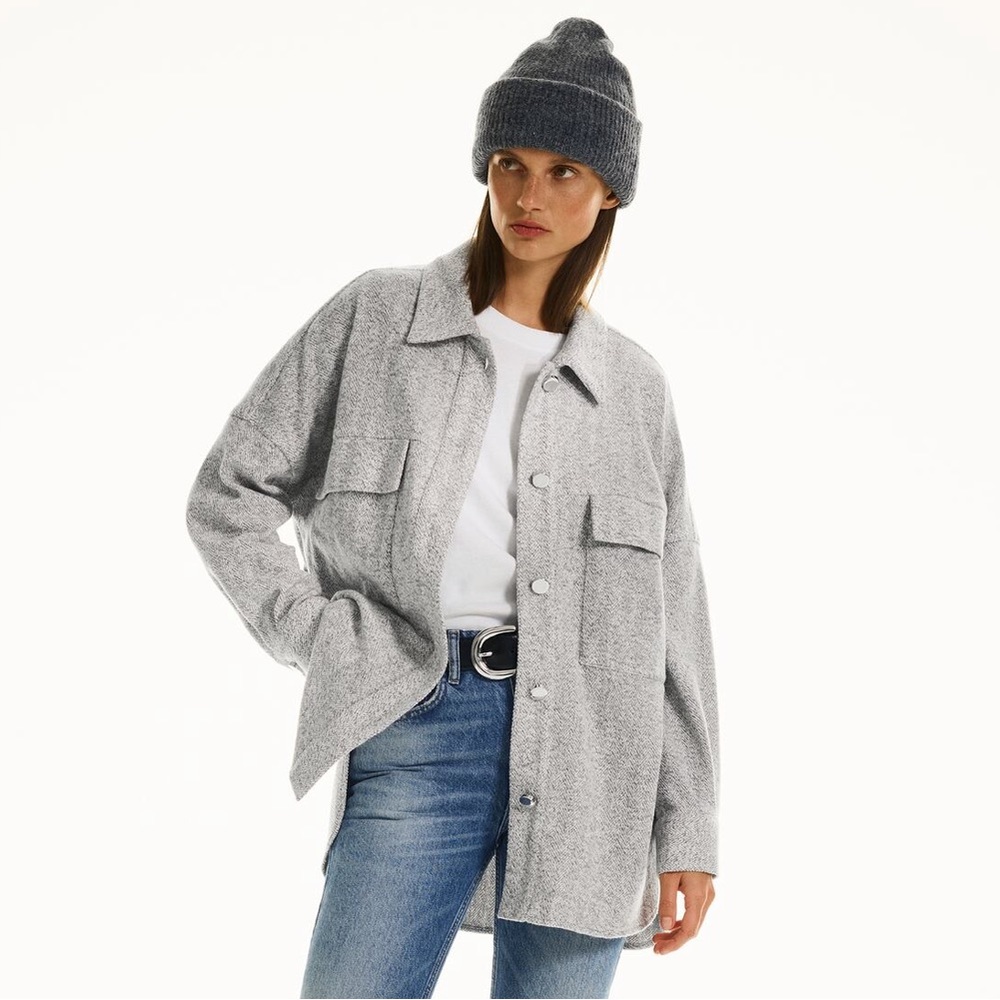 NWT Zara Pocket Overshirt